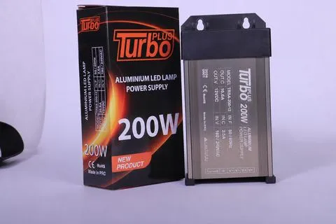 Rainproof aluminum power supply 200 W